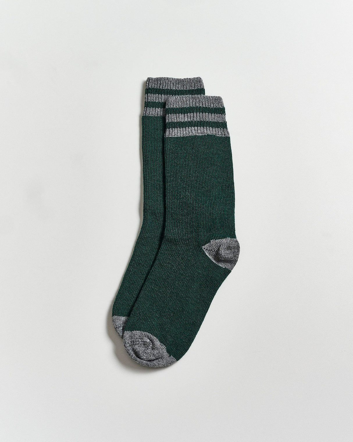 Green-_-Mid-Grey-Cashmere-Blend-Men_s-Socks