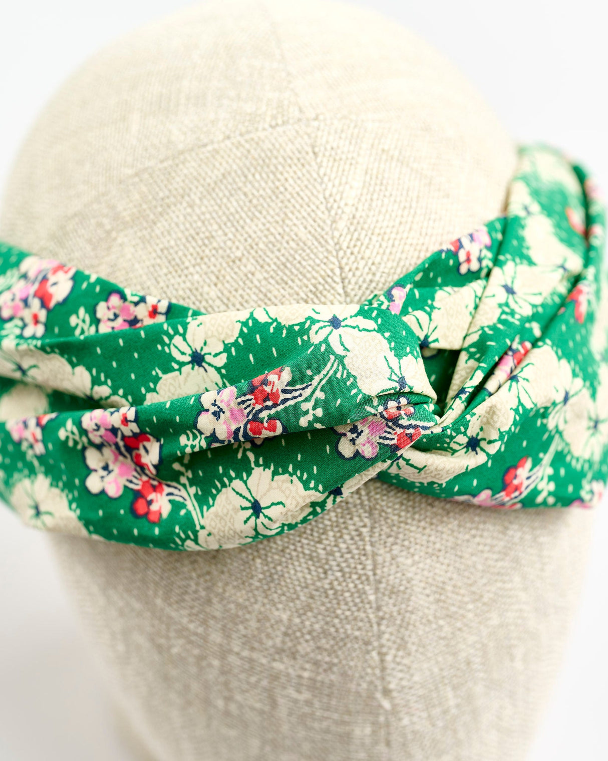 Green Wave Cotton Hair Band