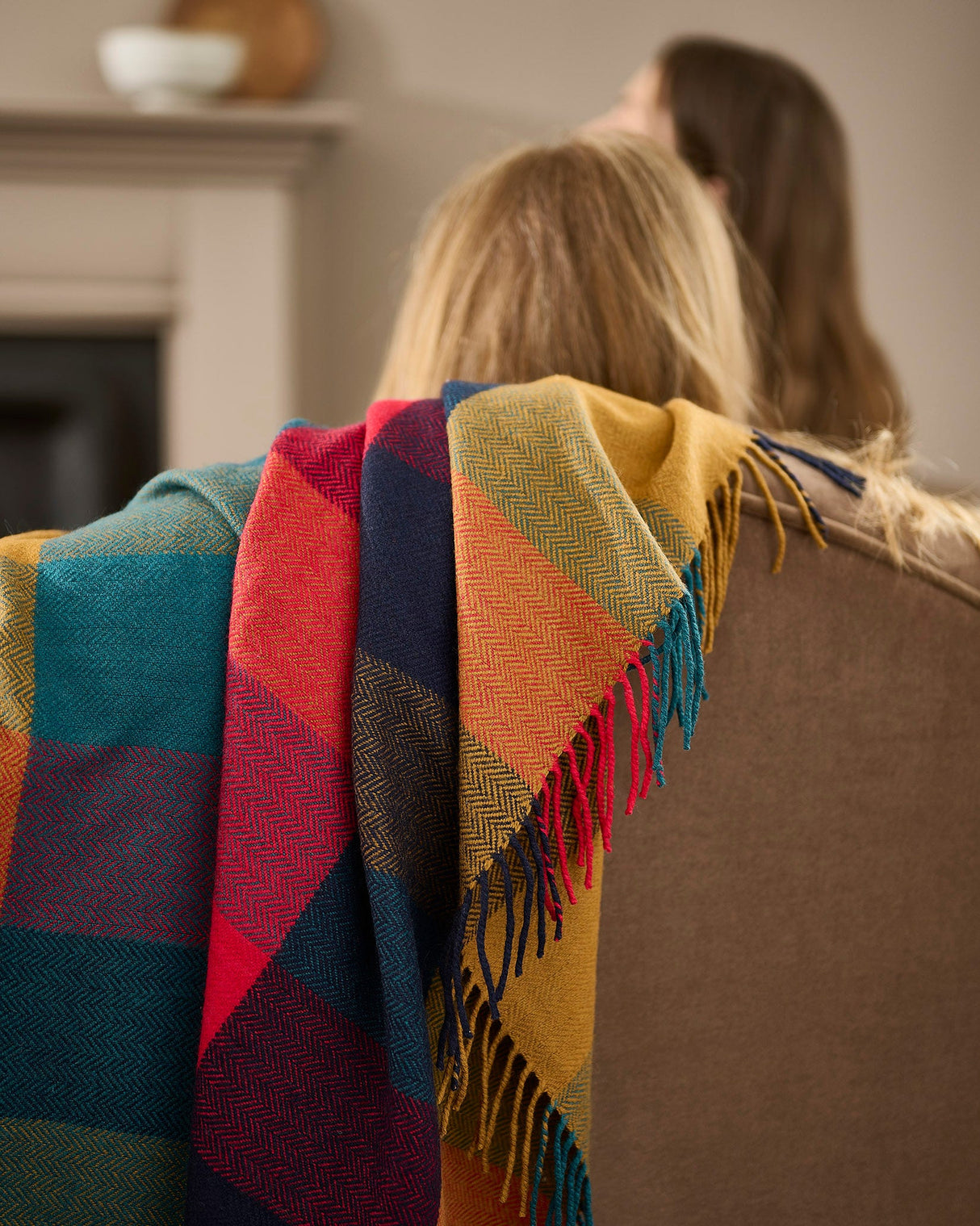 Harriet Cashmere Blend Throw