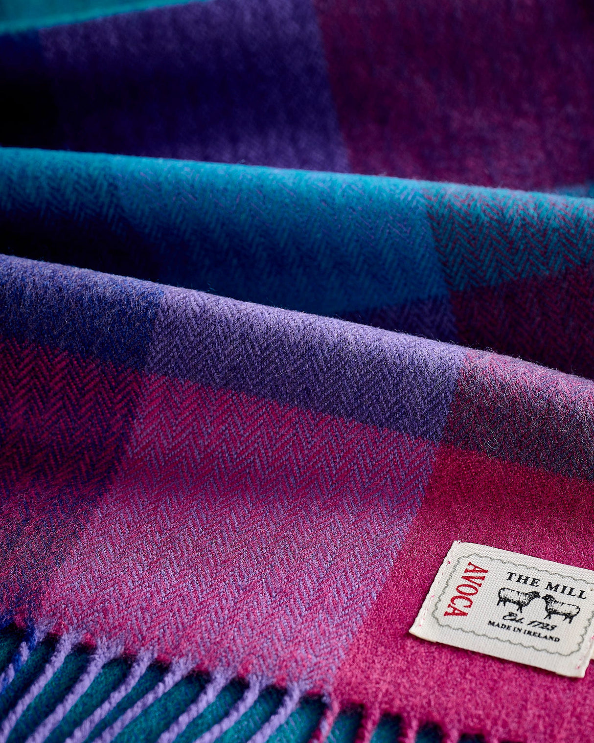 Jewel Fields Merino Scarf