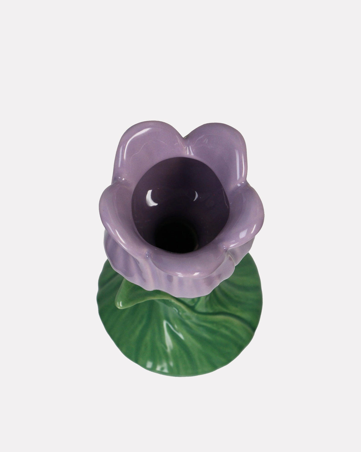 Purple Tulip Fine Earthenware Vase