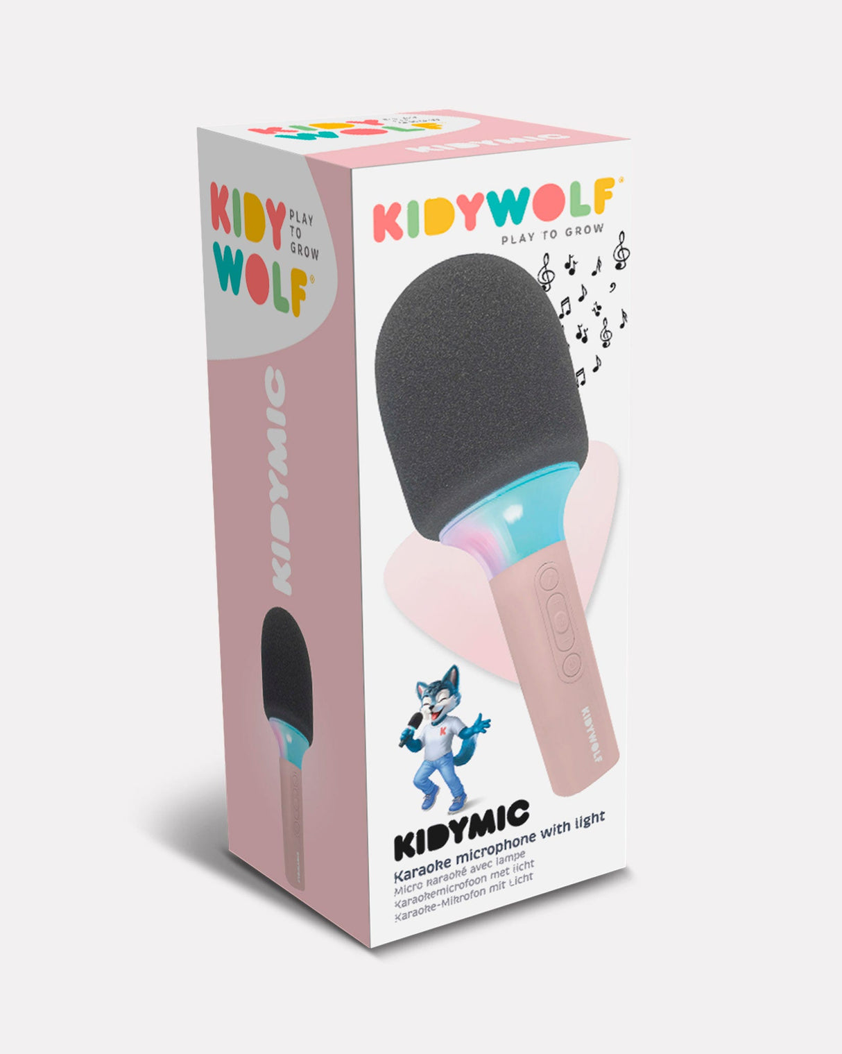 Kidywolf-Pink-All-In-One-Microphone