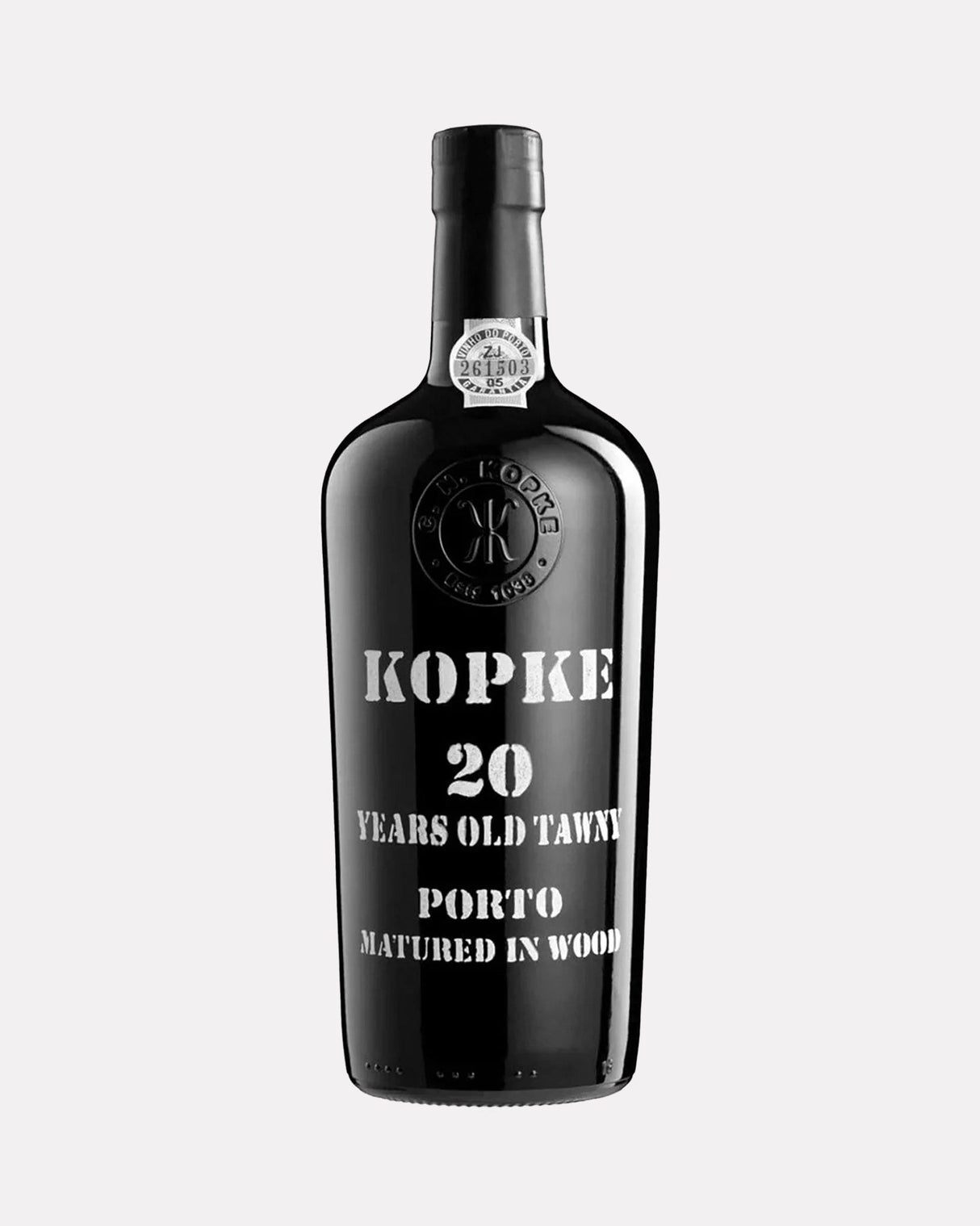 Kopke 20 Year Old Tawny Port Gift Set With 2 Port Glasses