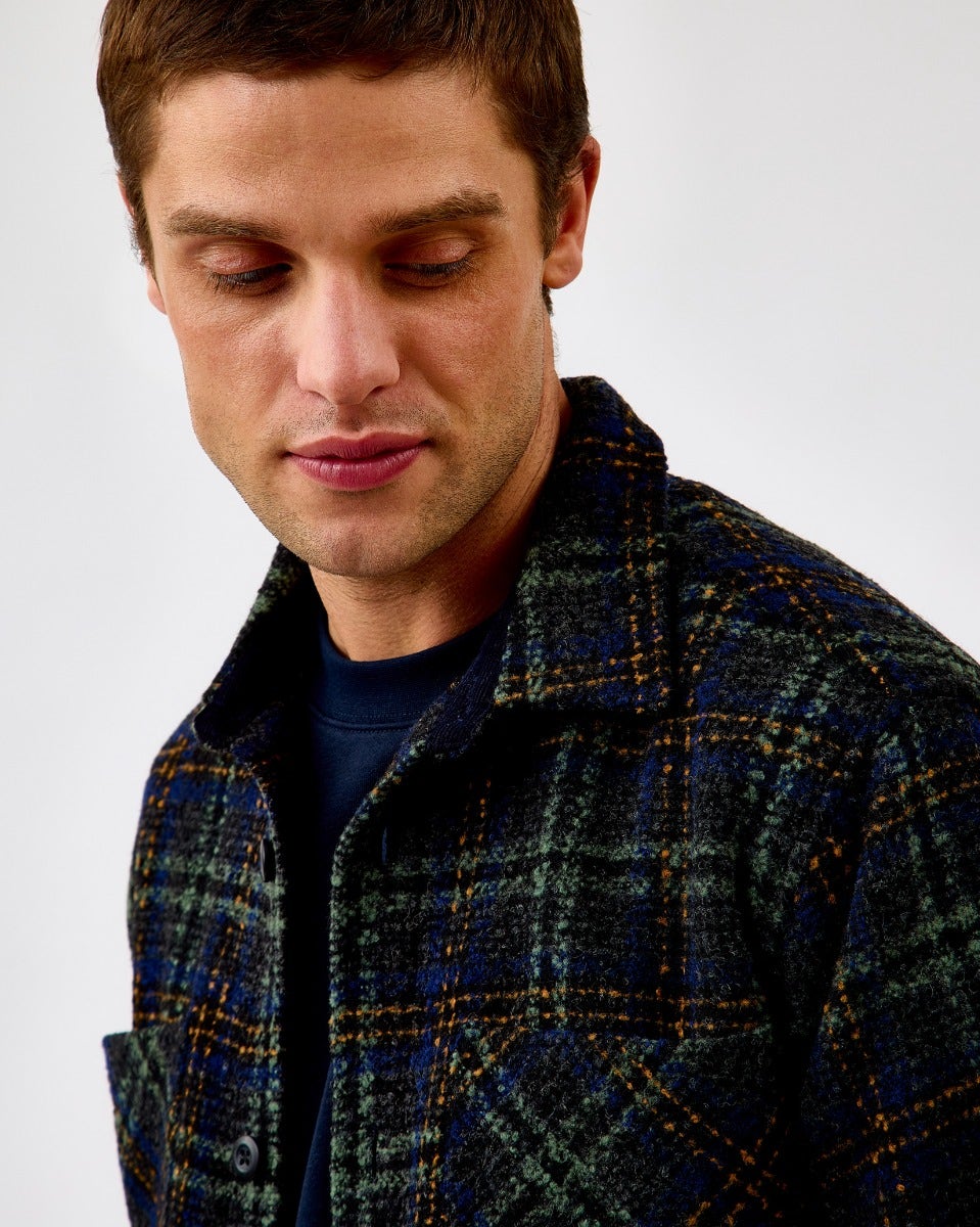 Sky Captain Mc Daniel Check Overshirt