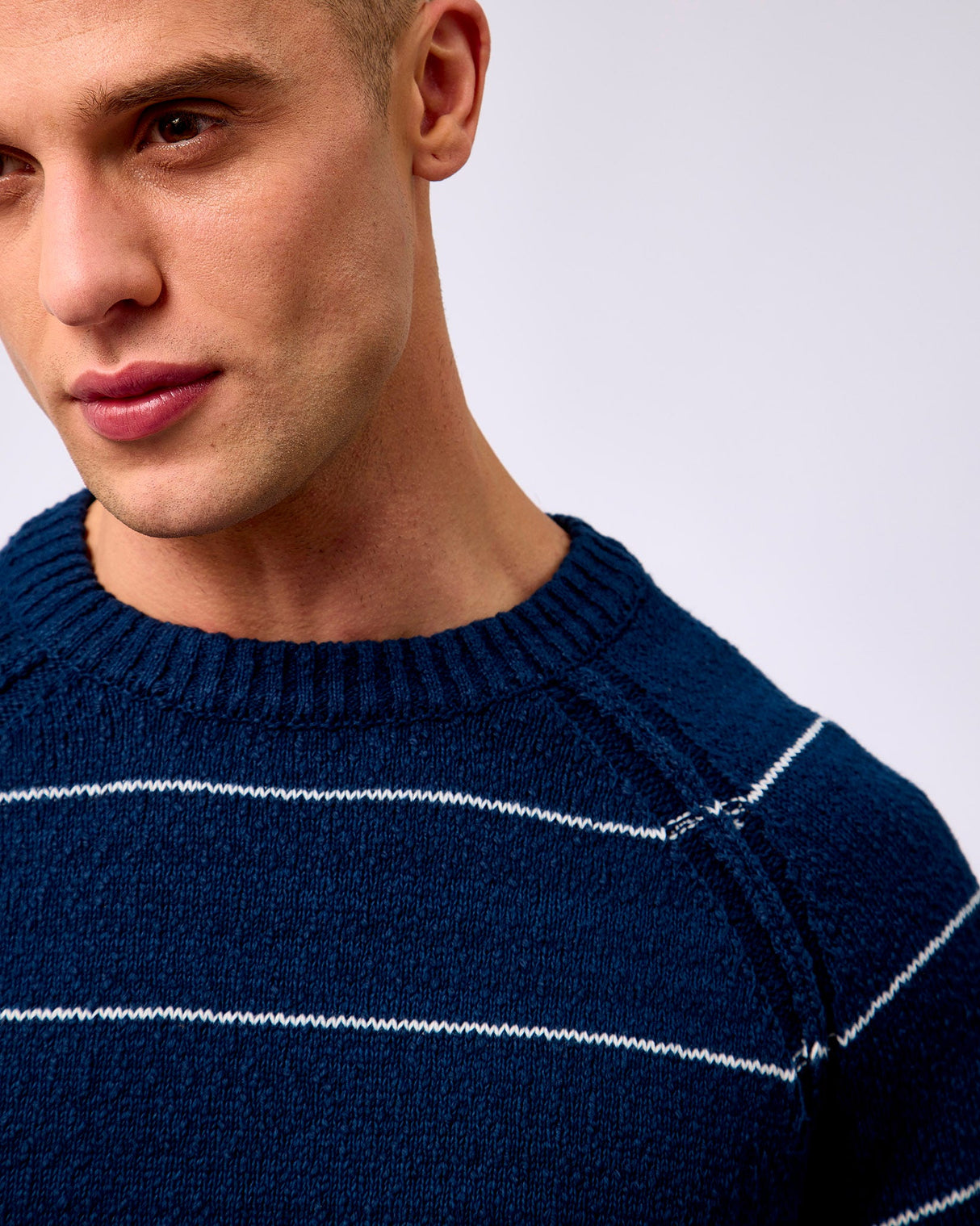 Sky Captain Agassi Striped Knit Jumper