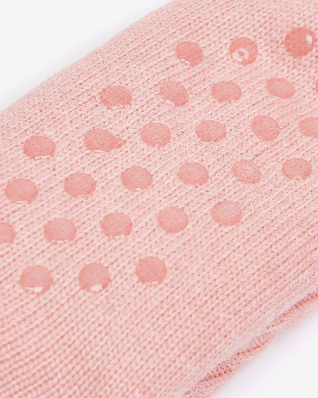Dusty Pink Cable Knit Lounge Socks