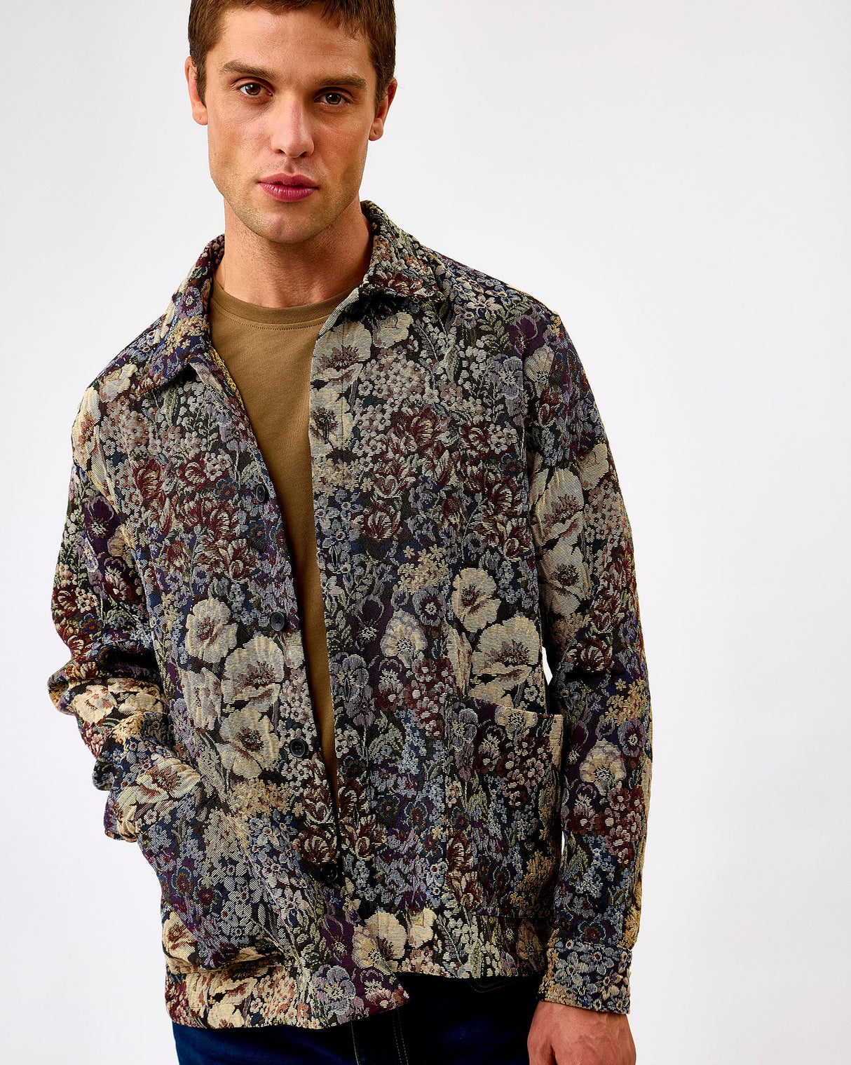Black-Hugh-Jacquard-Overshirt