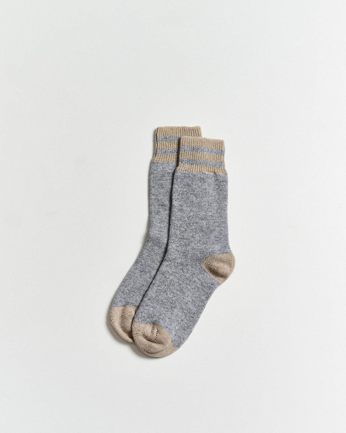 Light-Grey-_-Beige-Cashmere-Blend-Women_s-Socks