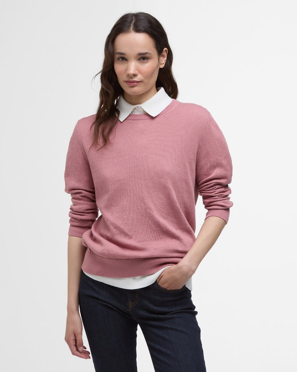 Tea Rose Lavender Knitted Jumper