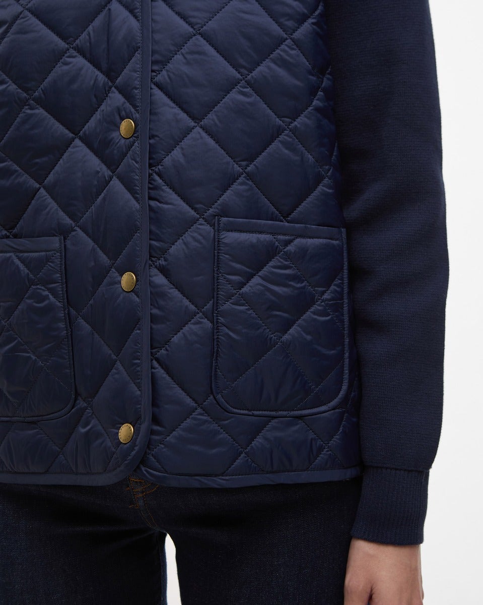 Navy Hollies Knitted Cardigan