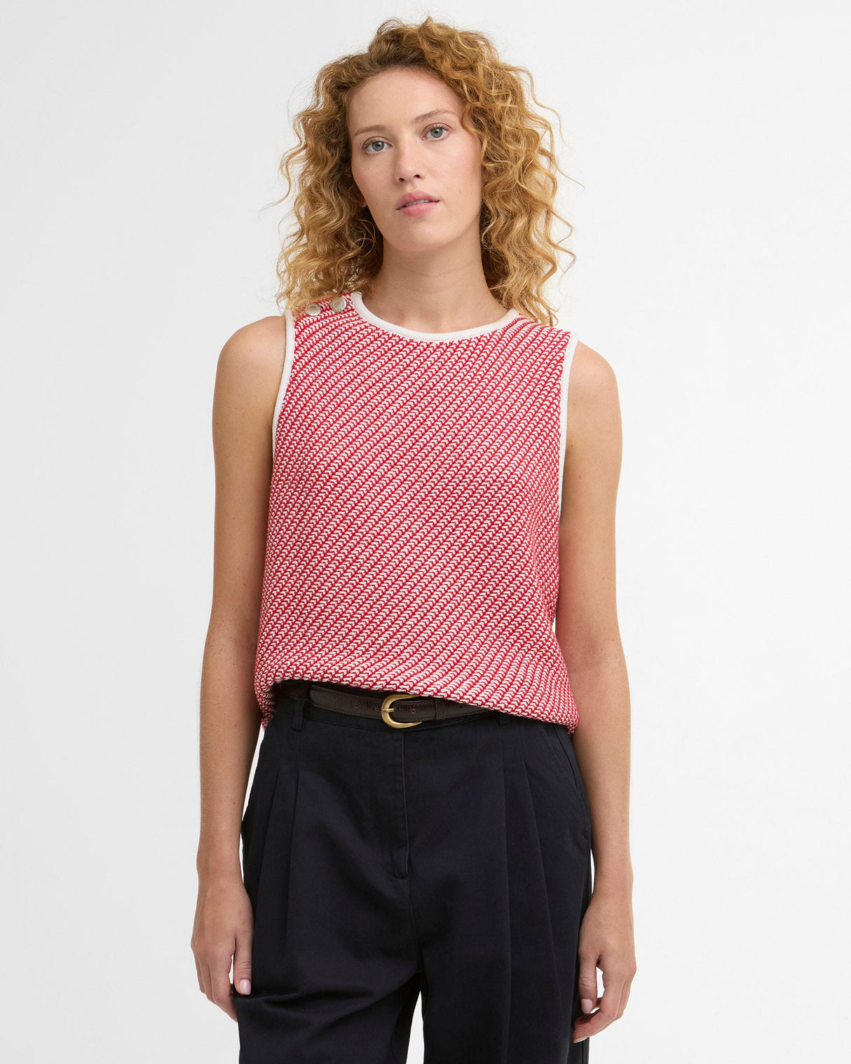 Poppy-Red-Amanda-Knit-Vest