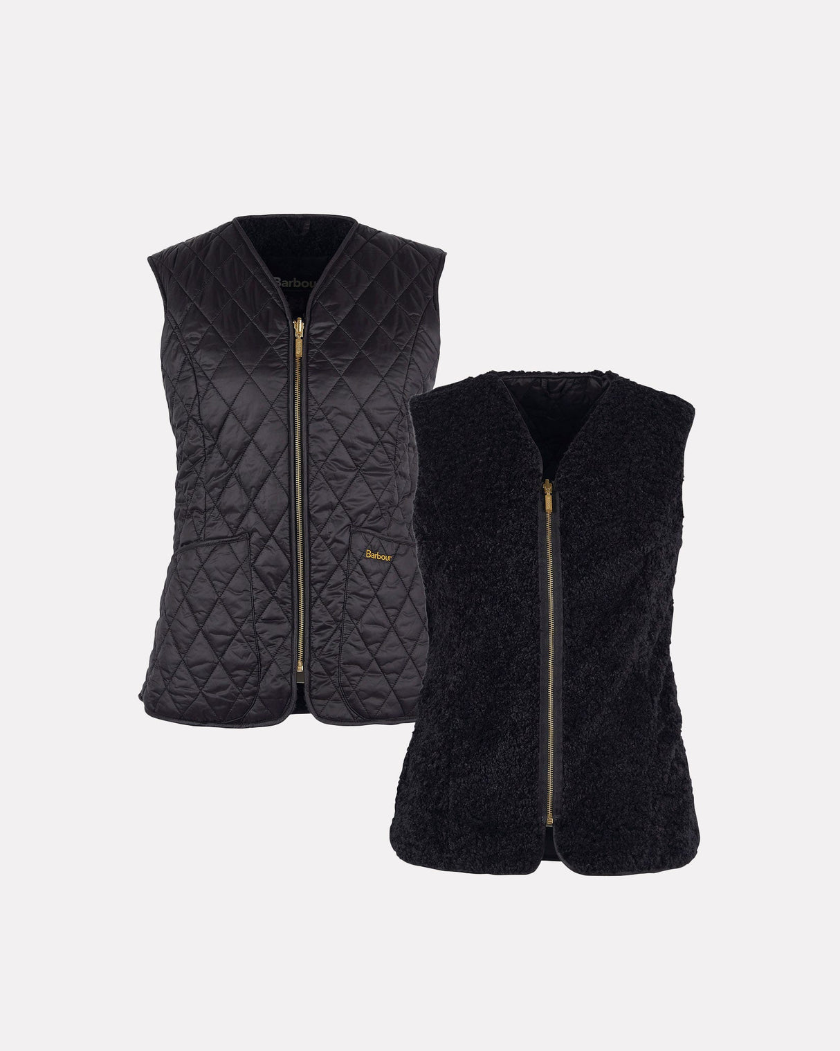 Black Markenfield Quilted Zip-In Vest Liner