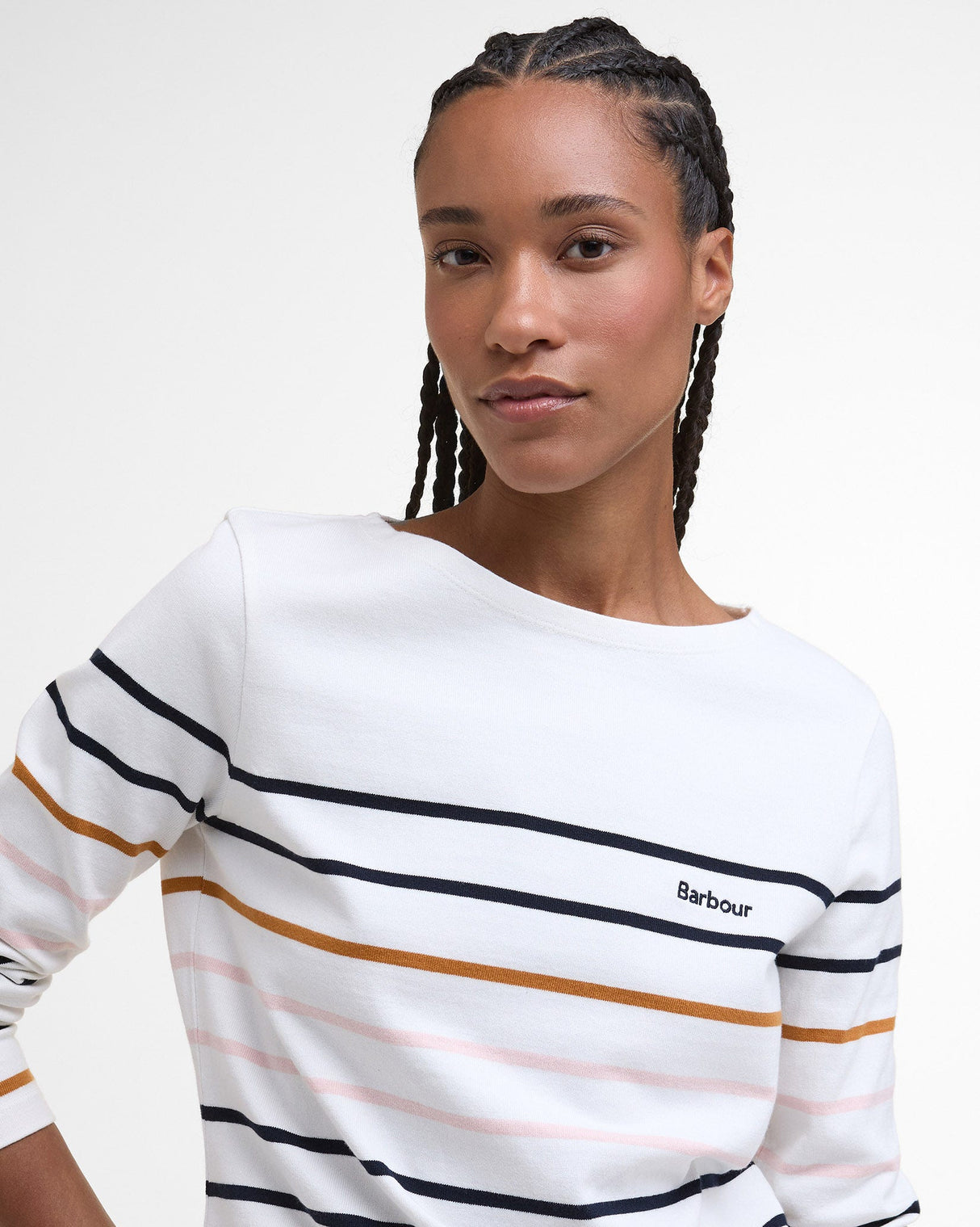 Cloud Stripe Hawkins Long Sleeve Top