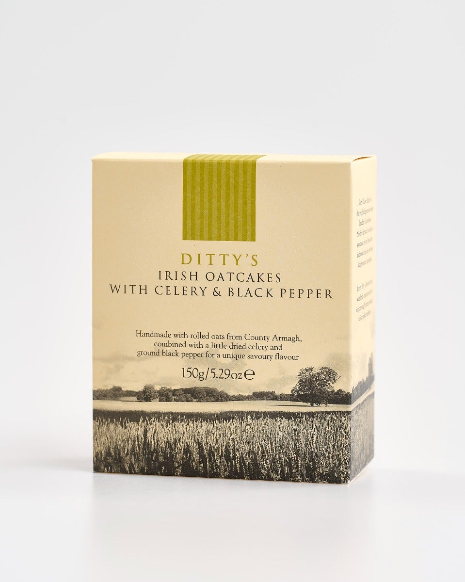Ditty's Celery Black Pepper Oatcakes