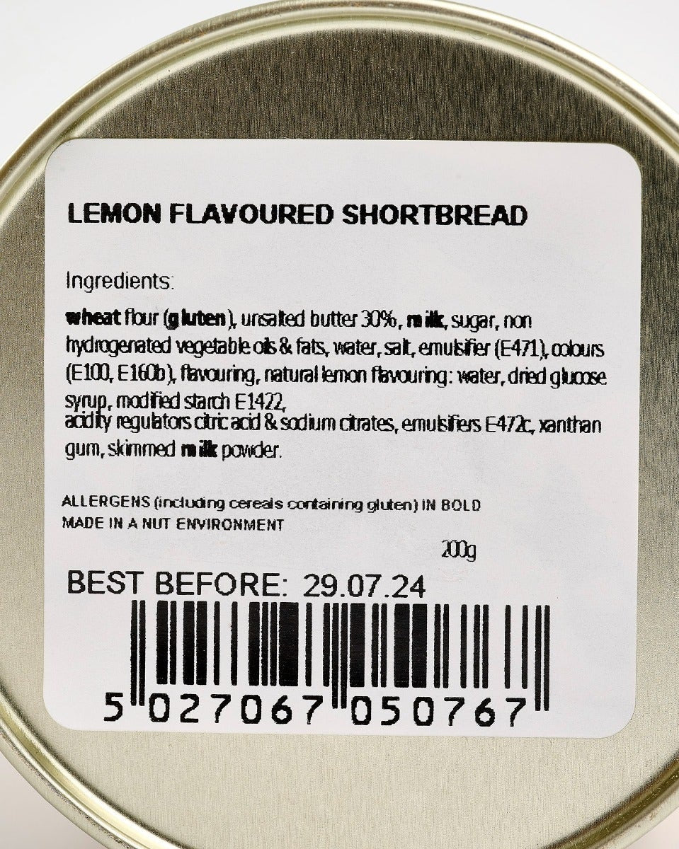 Ditty's Lemon Shortbread