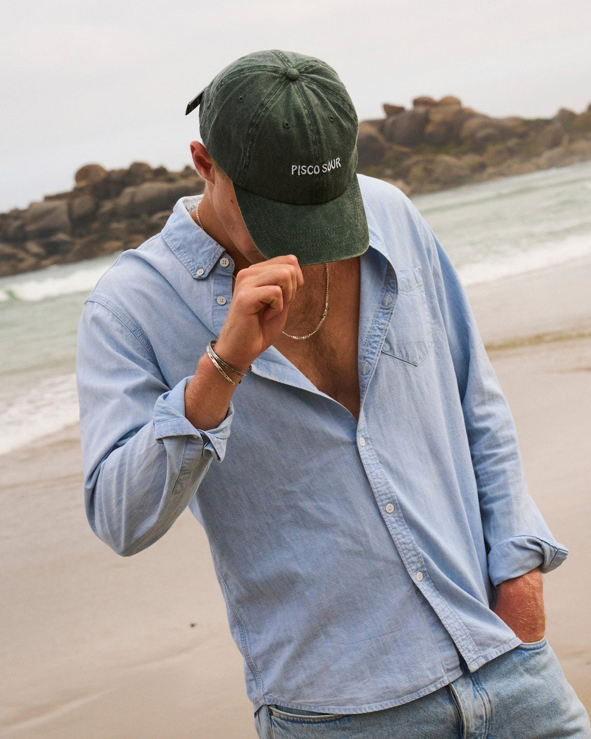 Blue-Green-Pisco-Sour-Dad-Cap