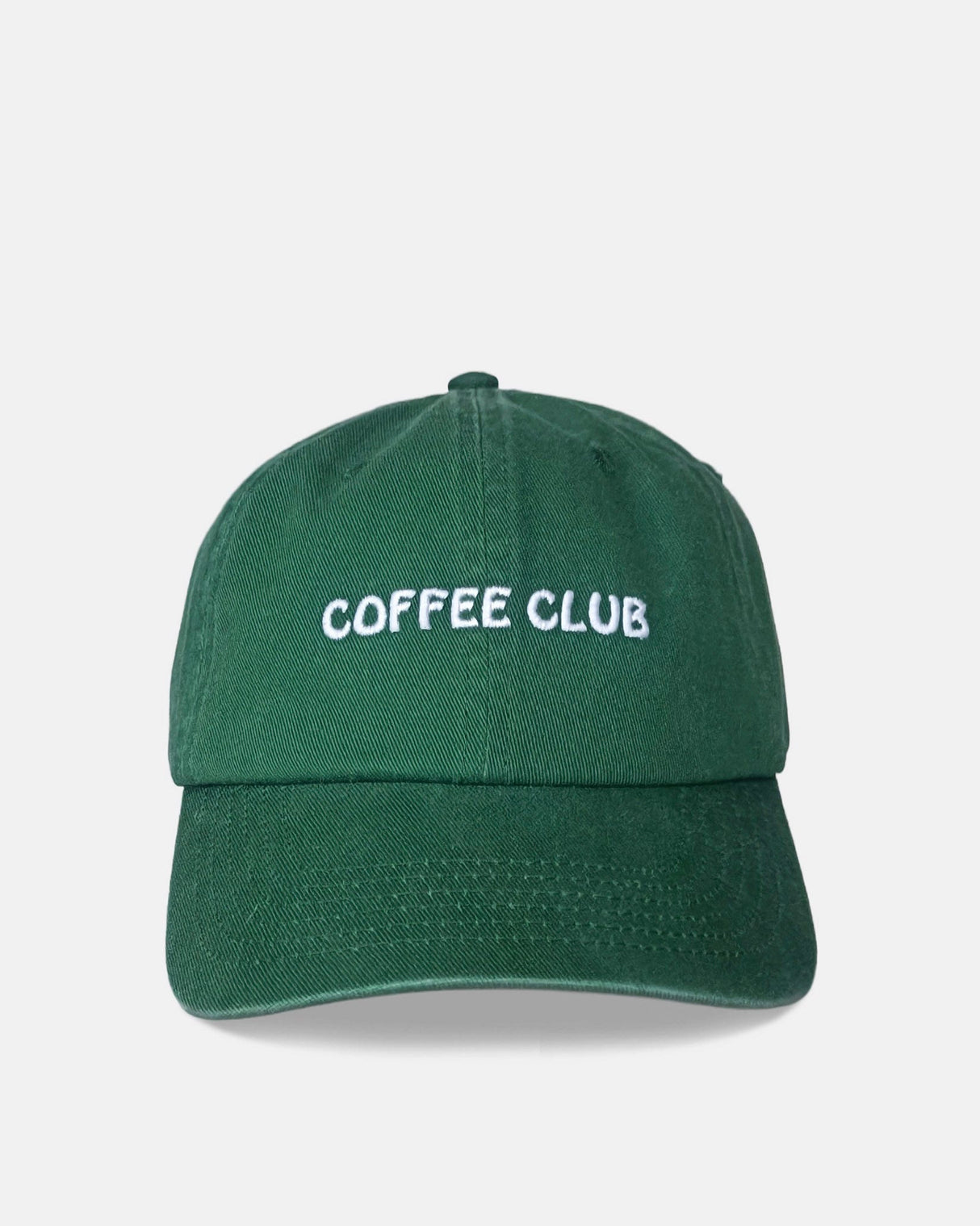 Green-Coffee-Club-Dad-Cap