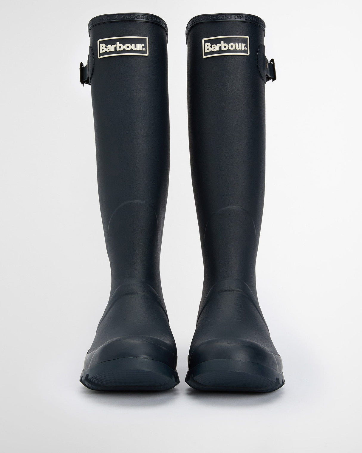 Navy Bede Tall Welly Boots