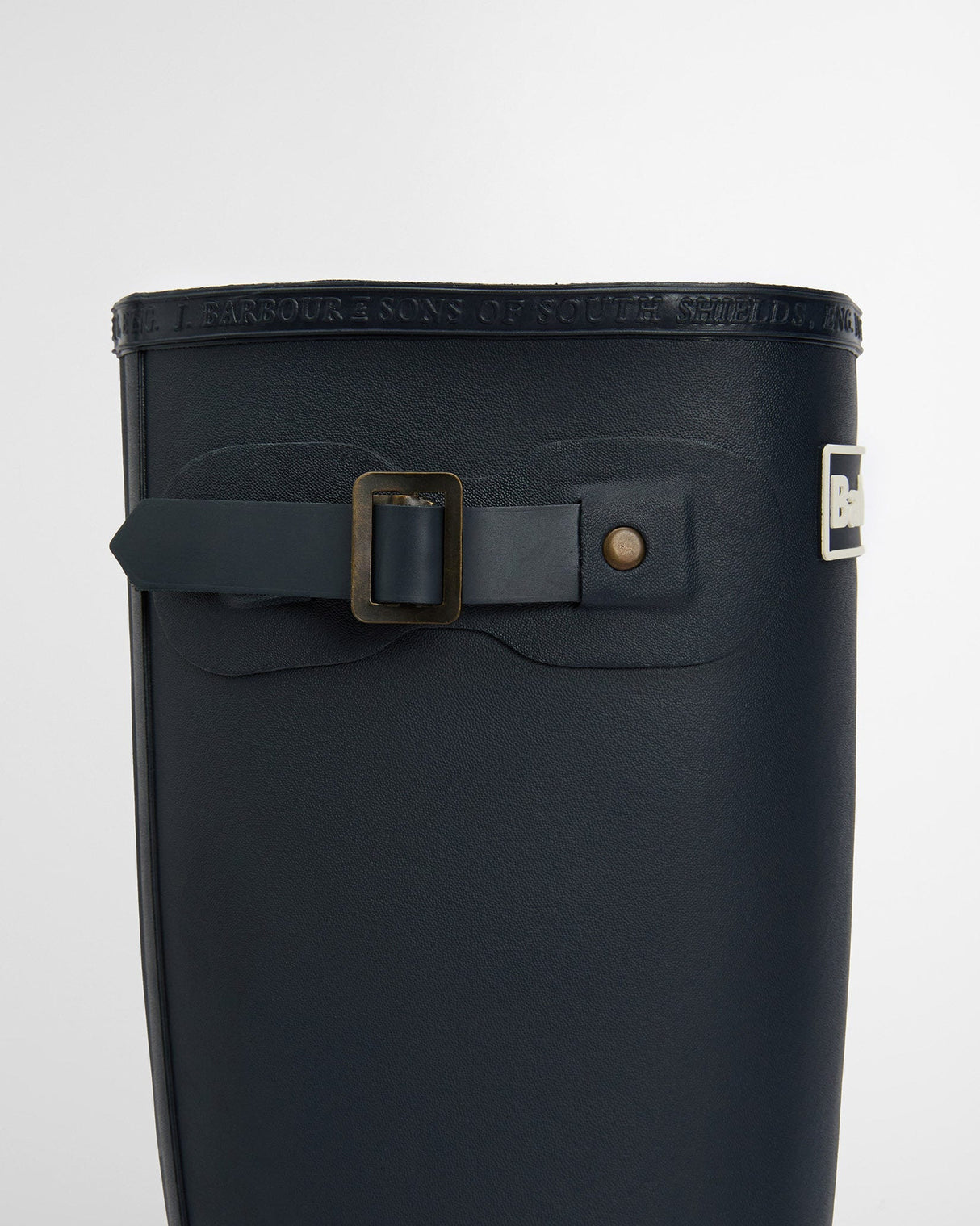 Navy Bede Tall Welly Boots