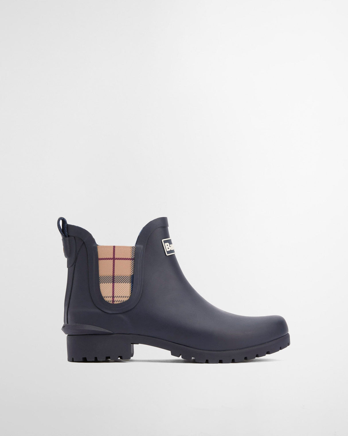 Navy-Hessian-Wilton-Chelsea-Welly-Boots