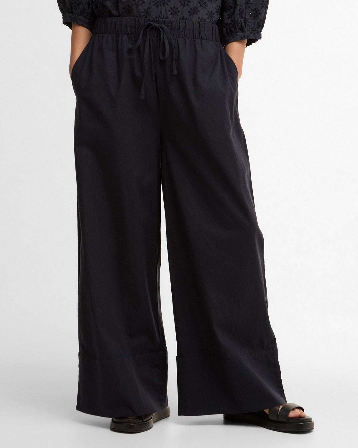 Dark-Navy-Josie-Wide-Leg-Trousers