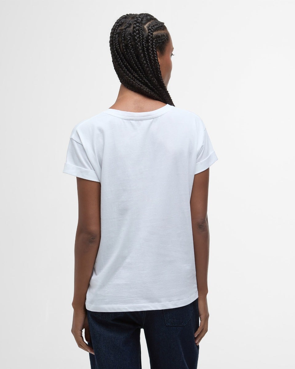 White Kenmore Relaxed Fit Shirt