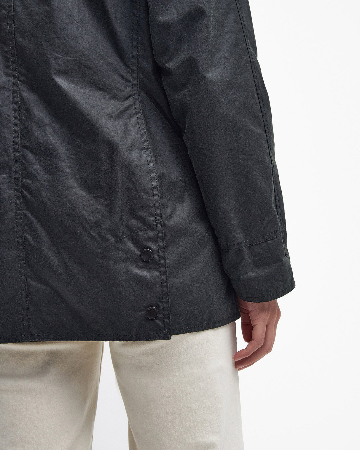 Sage Beadnell Waxed Cotton Jacket