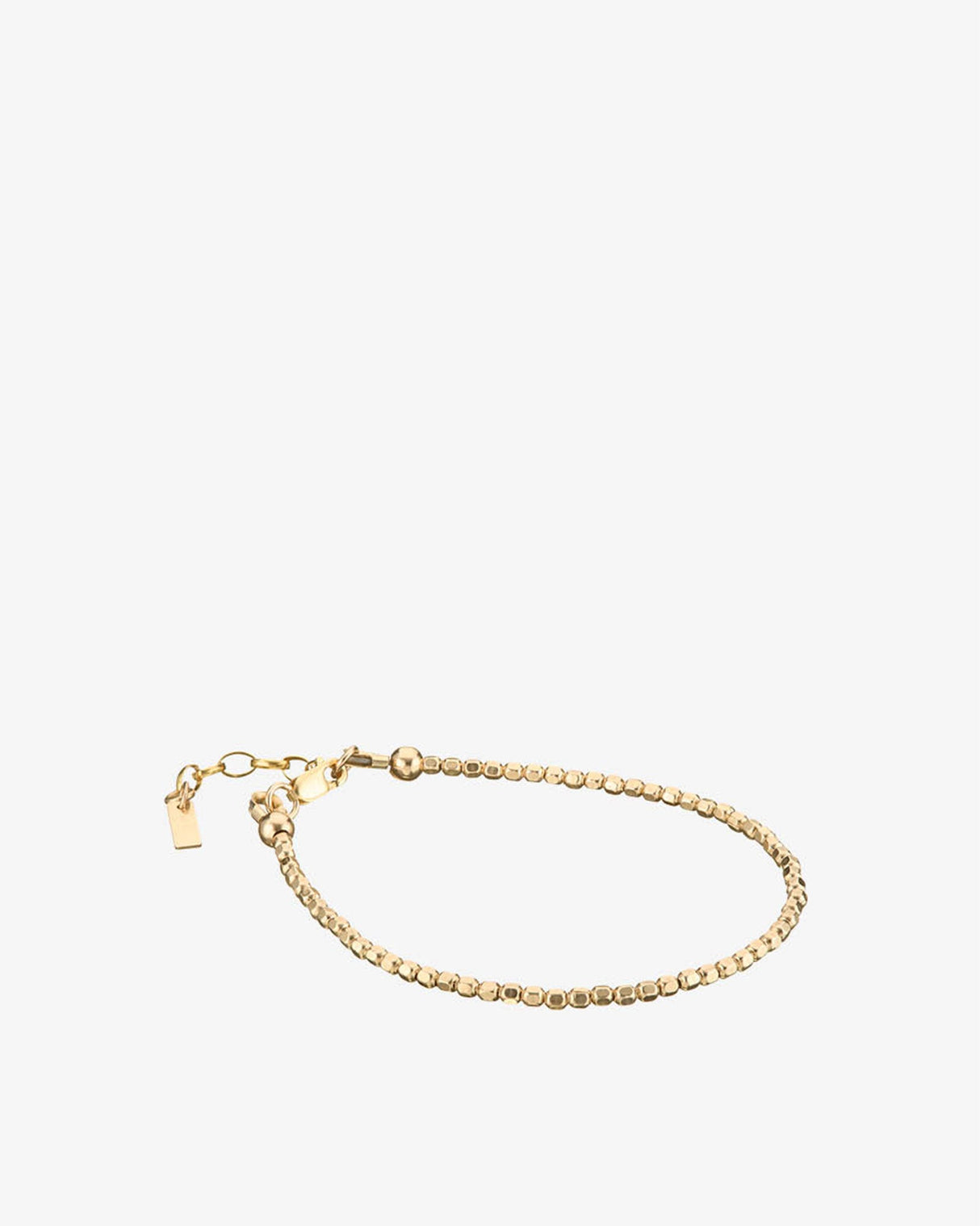 Gold-Filled-Facet-Bead-Bracelet