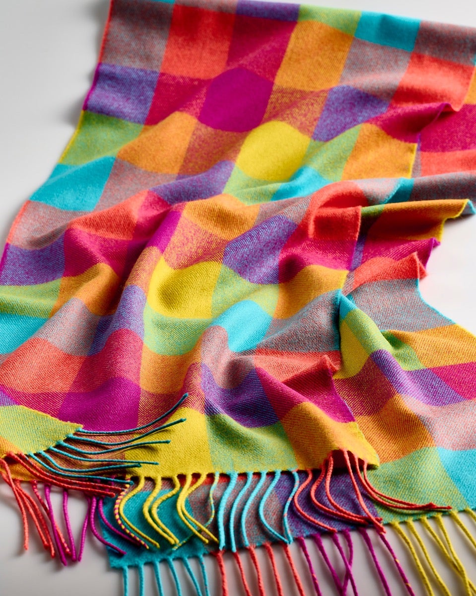 Circus Wide Merino Scarf