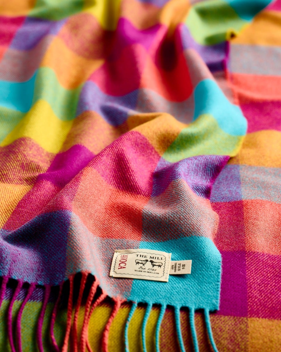 Circus Wide Merino Scarf