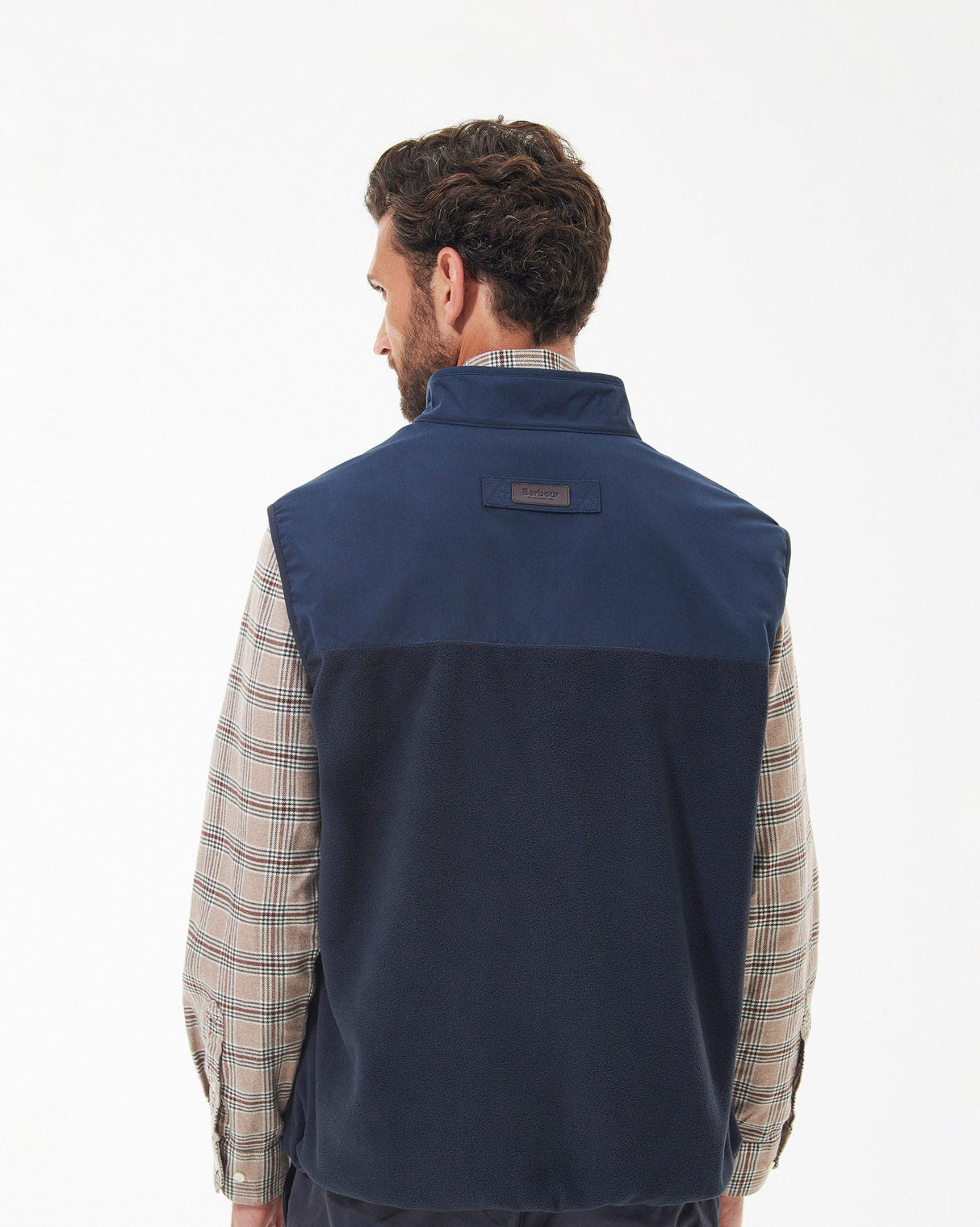 Navy Country Fleece Gilet
