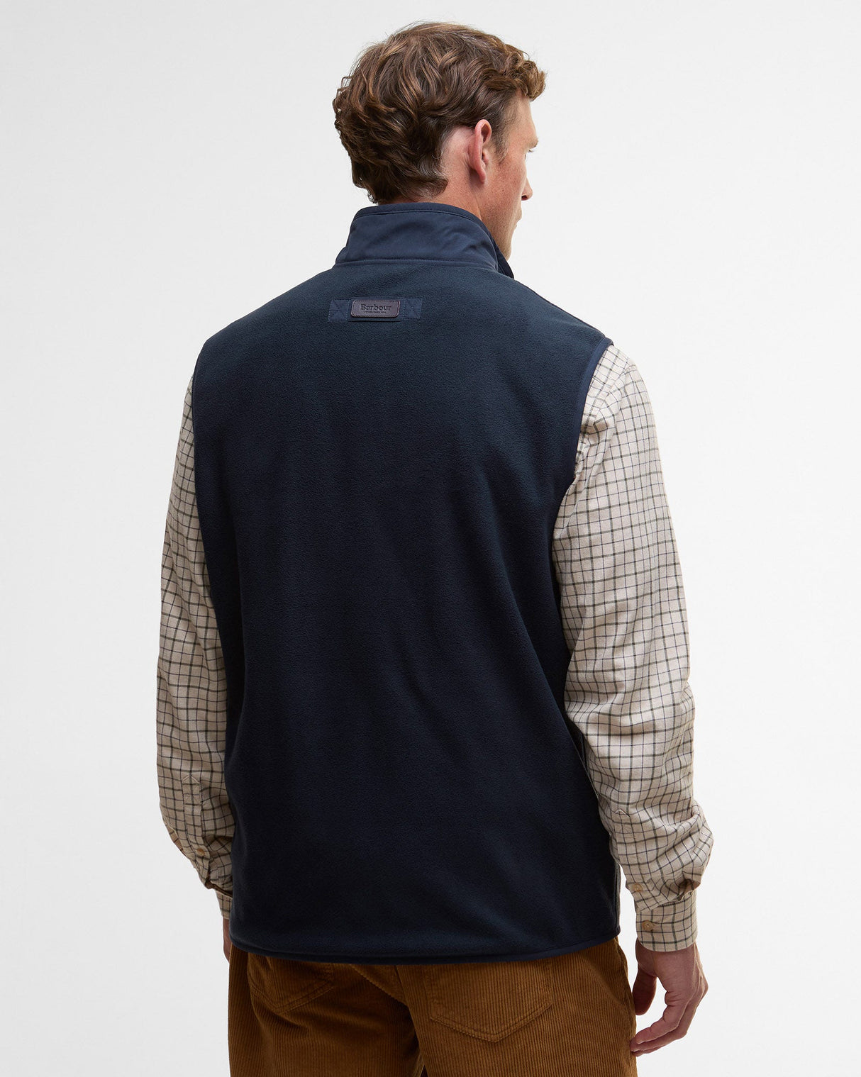Navy Lowich Fleece Gilet