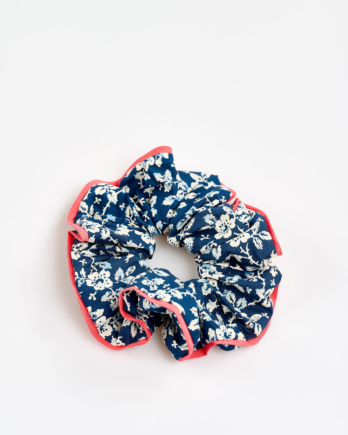 Mini-Floral-Navy-Cotton-Hair-Scrunchie
