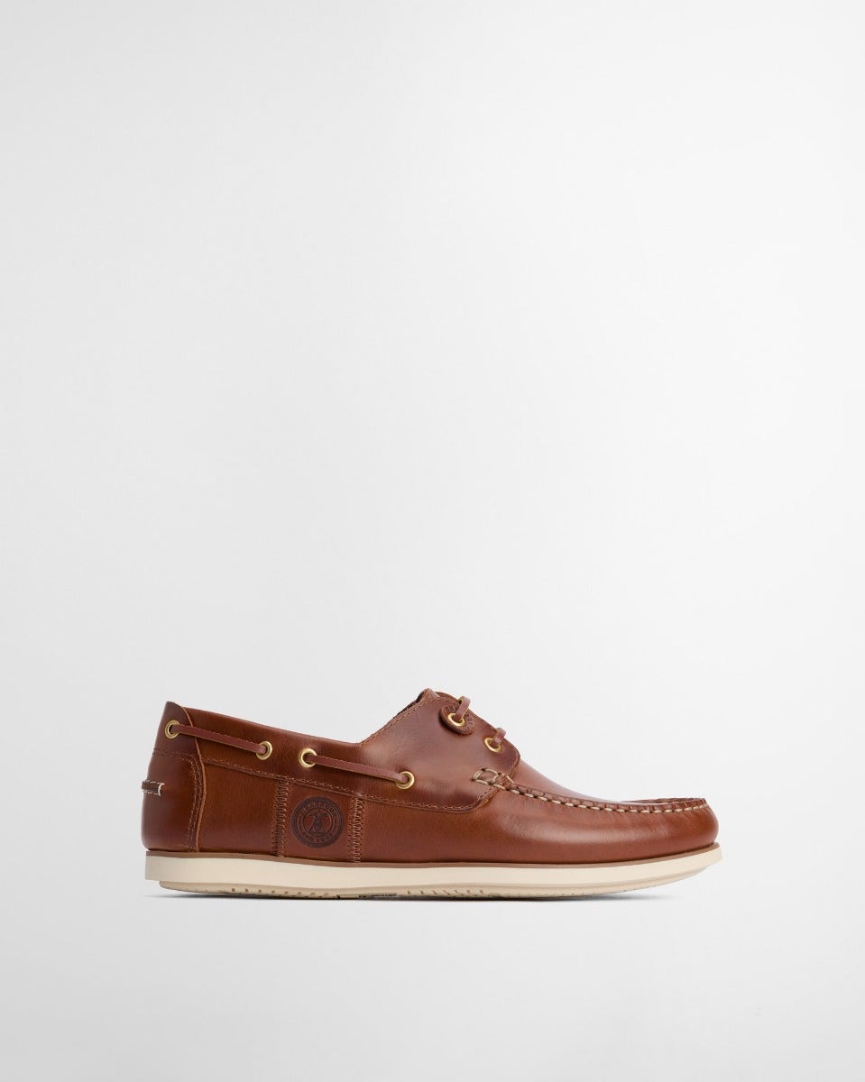 Cognac Wake Boat Shoes