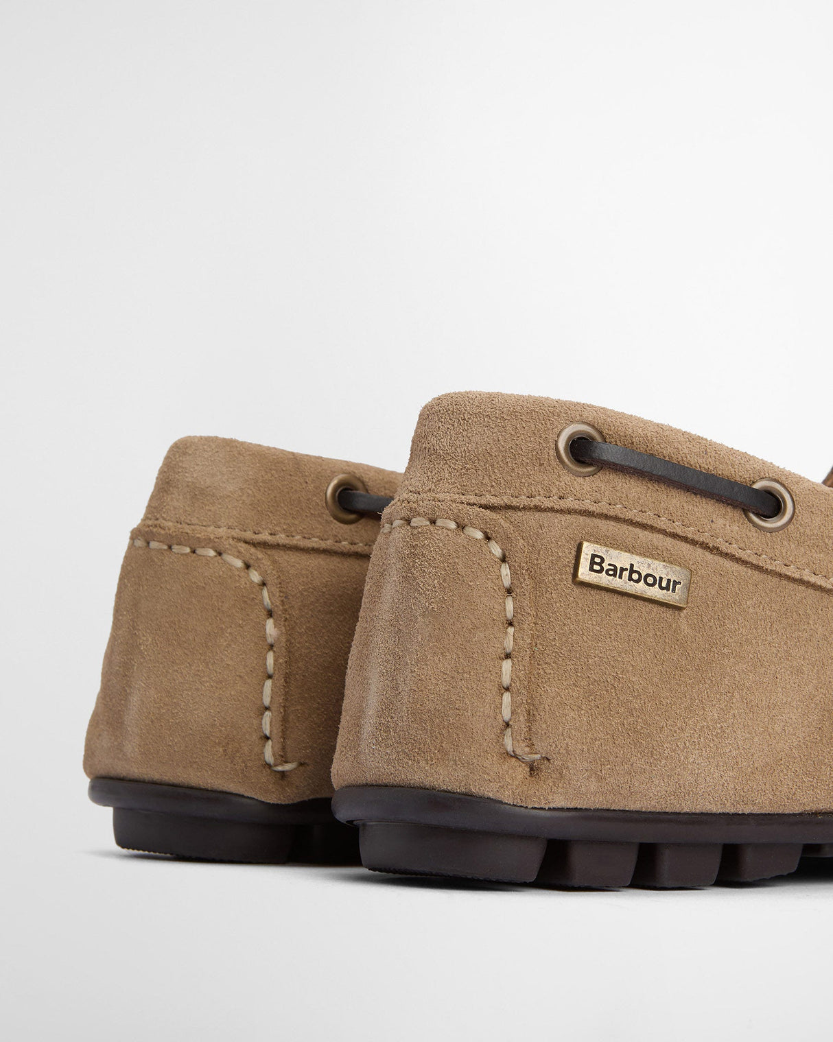 Taupe Suede Courage Driving Shoes