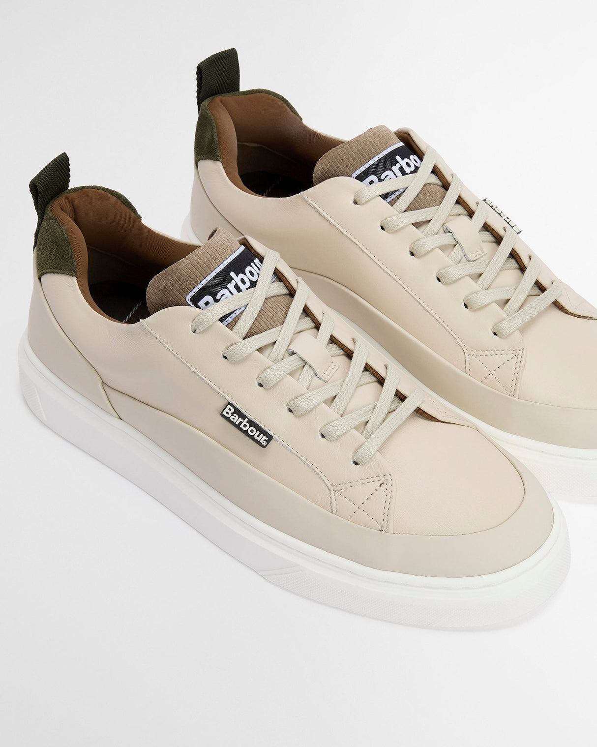 Light Trench & Olive Stannington Trainers