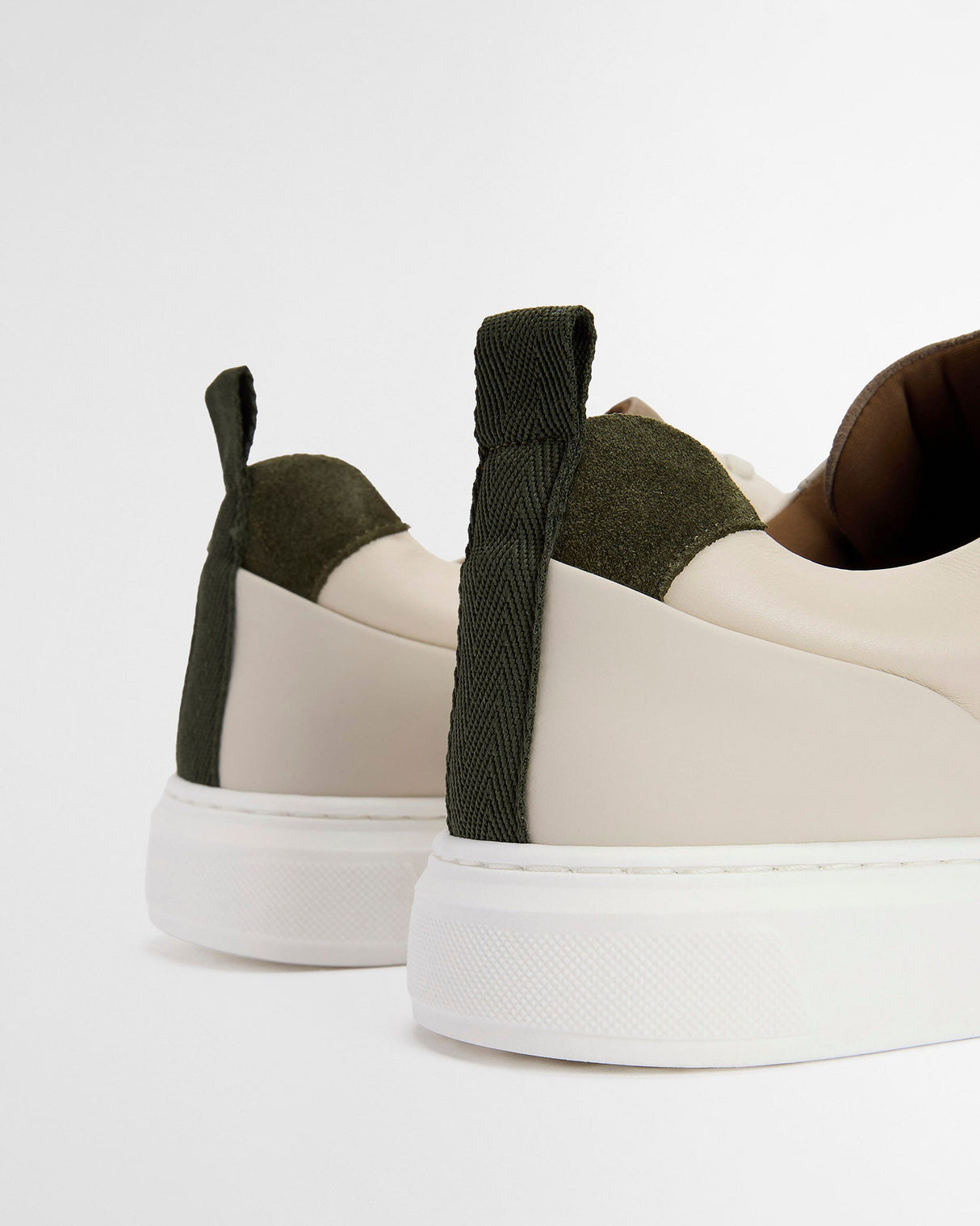 Light Trench & Olive Stannington Trainers