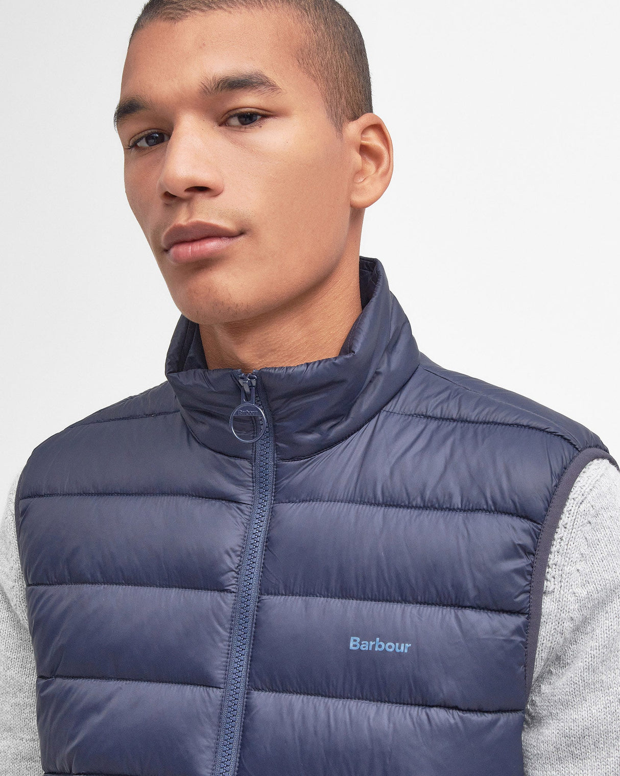 Navy Bretby Puffer Gilet