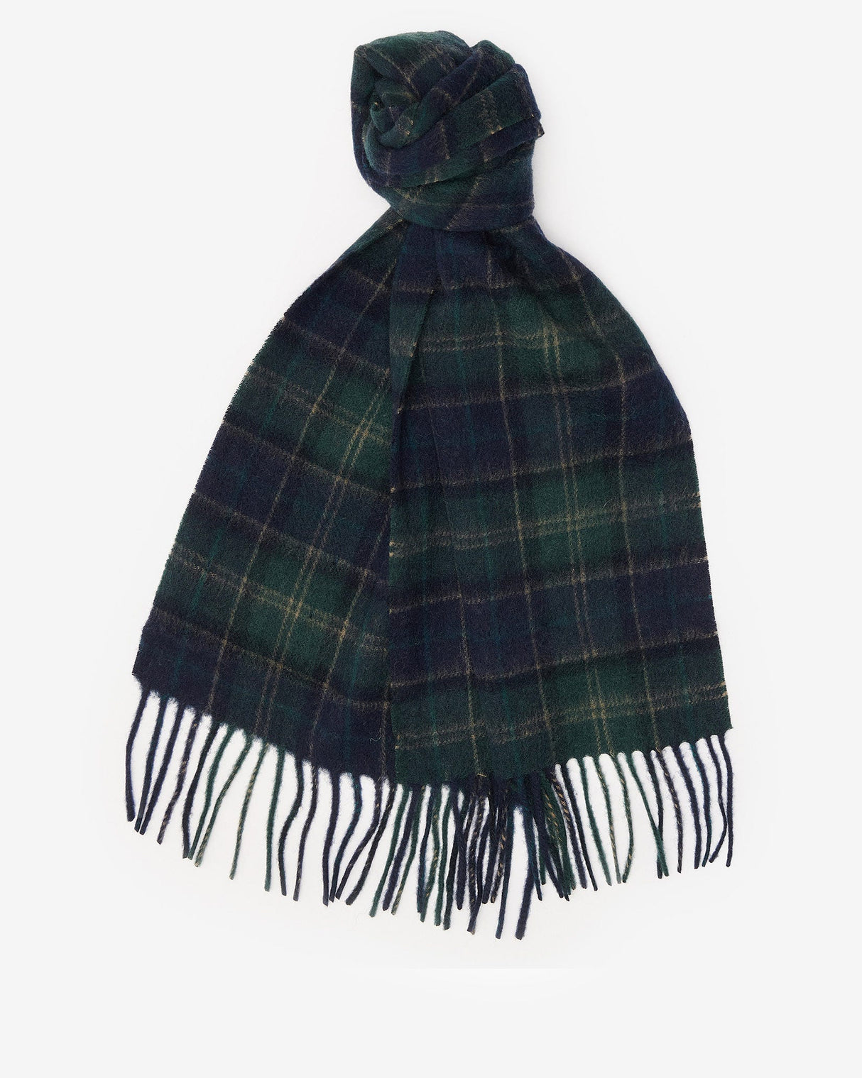 Green Loch Tartan Scarf & Glove Gift Set