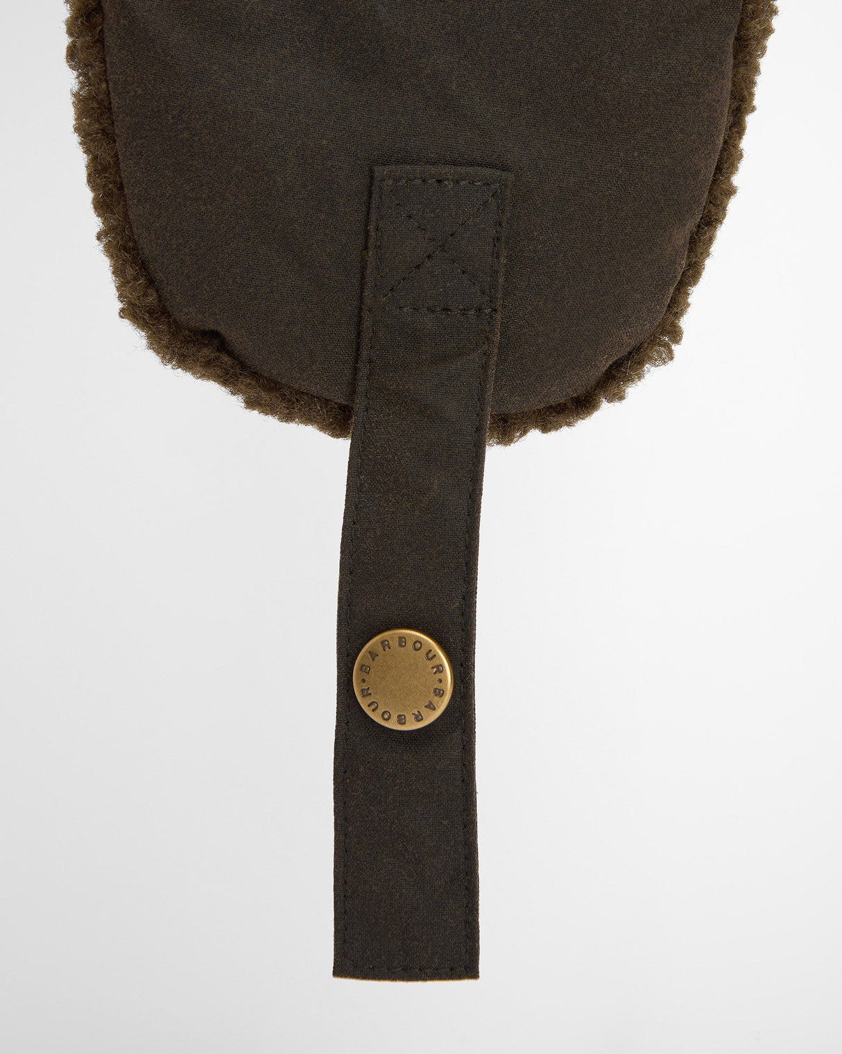 Olive Morar Waxed Trapper Hat