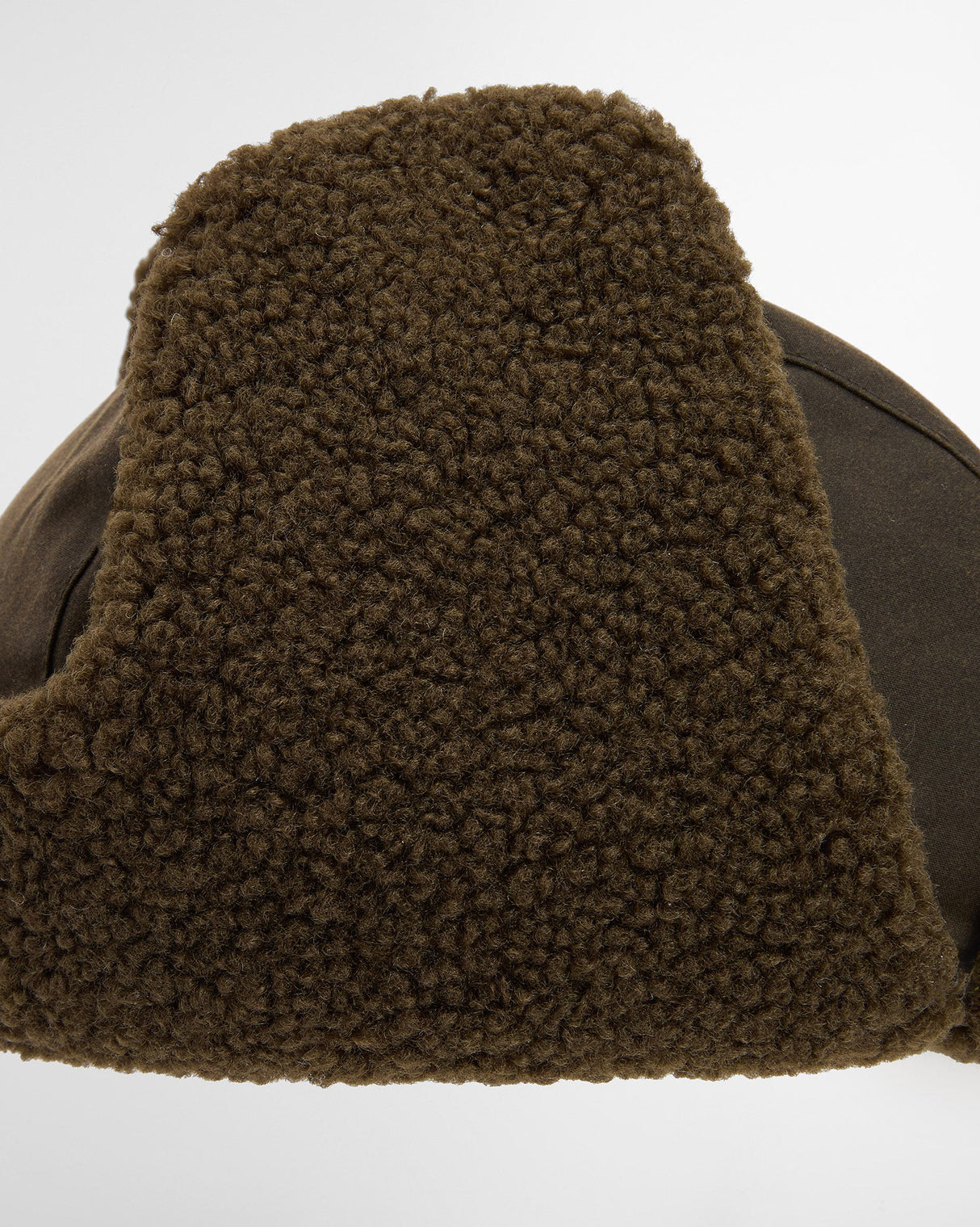 Olive Morar Waxed Trapper Hat