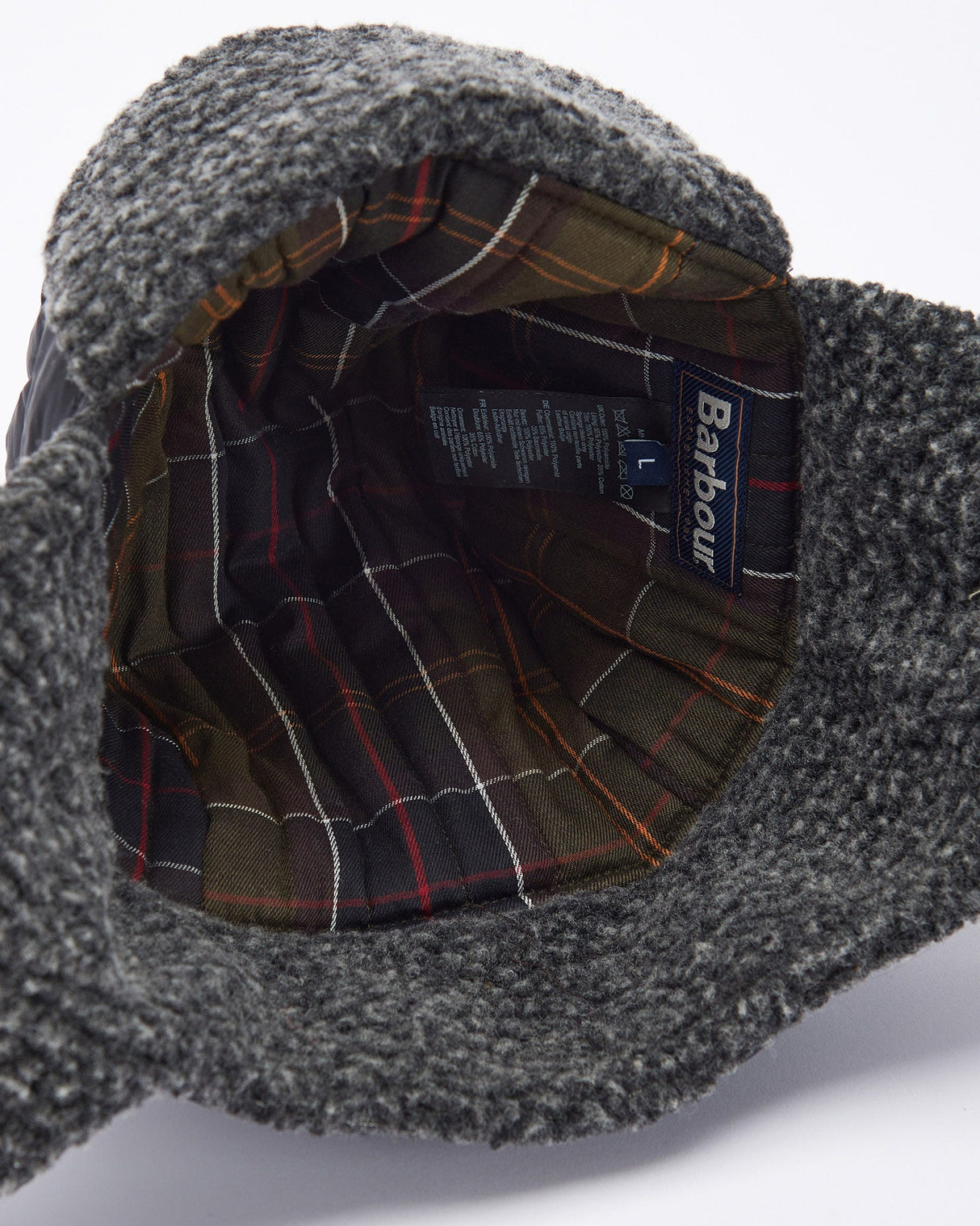 Black Sandbay Quilted Trapper Hat