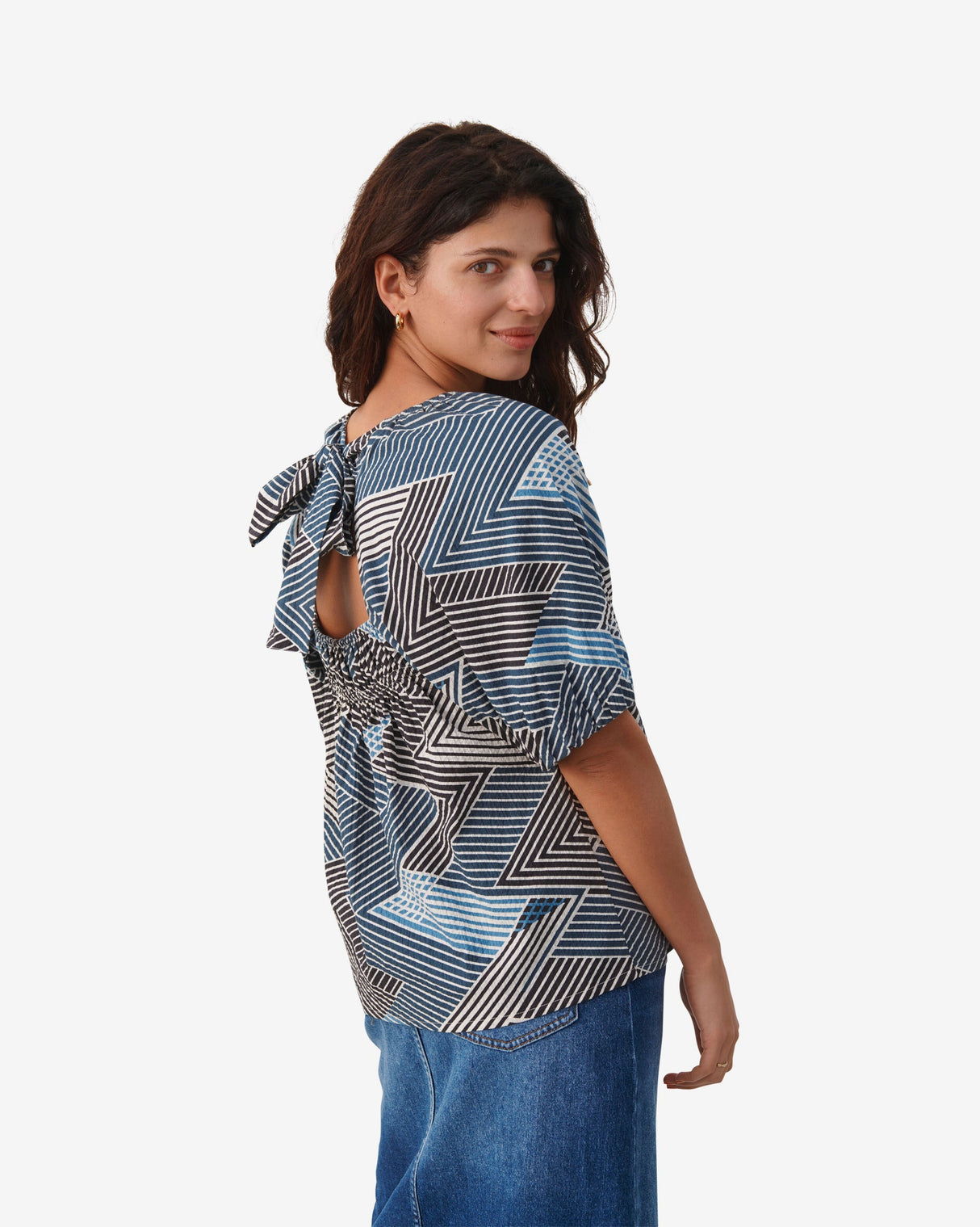 Midnight-Zigzag-Brigitta-Blouse