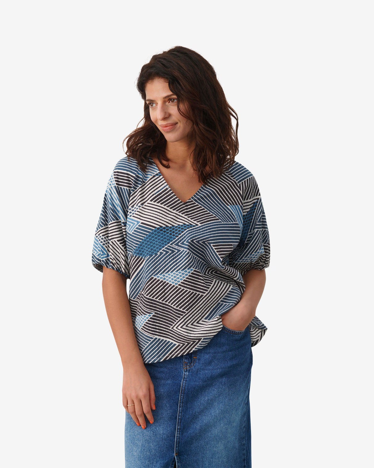 Midnight-Zigzag-Brigitta-Blouse