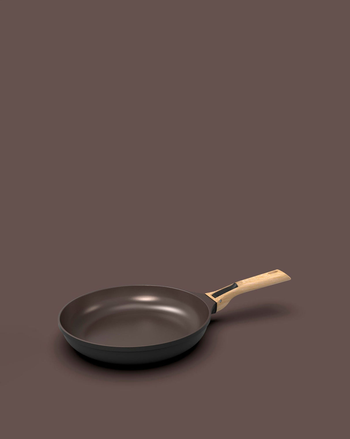 Mocha 7-Piece Non-Stick Detachable Pans & Handles Set