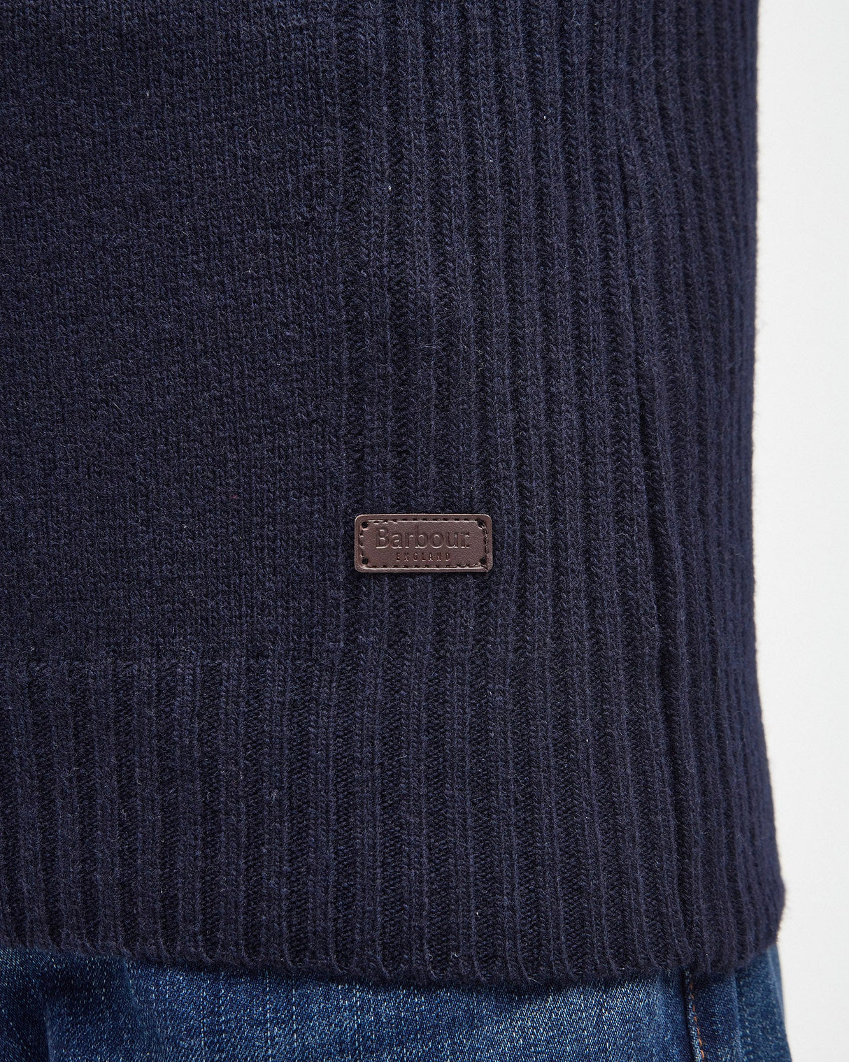 Navy Nelson Half Zip Jumper