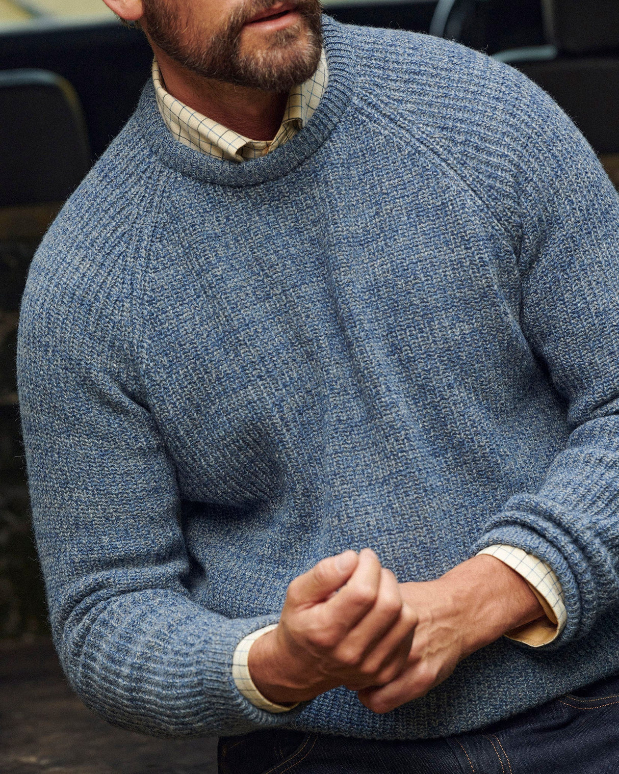 River Blue Horseford Knit Jumper