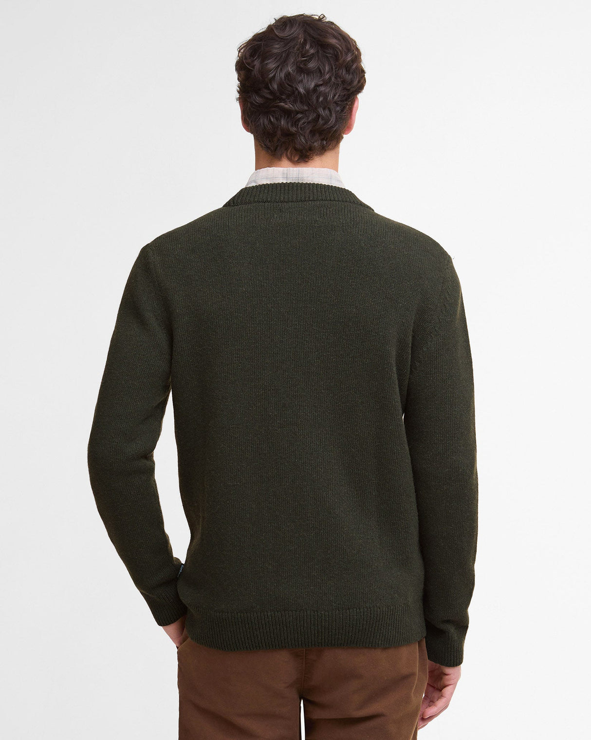 Olive Mainland Knitted Cardigan