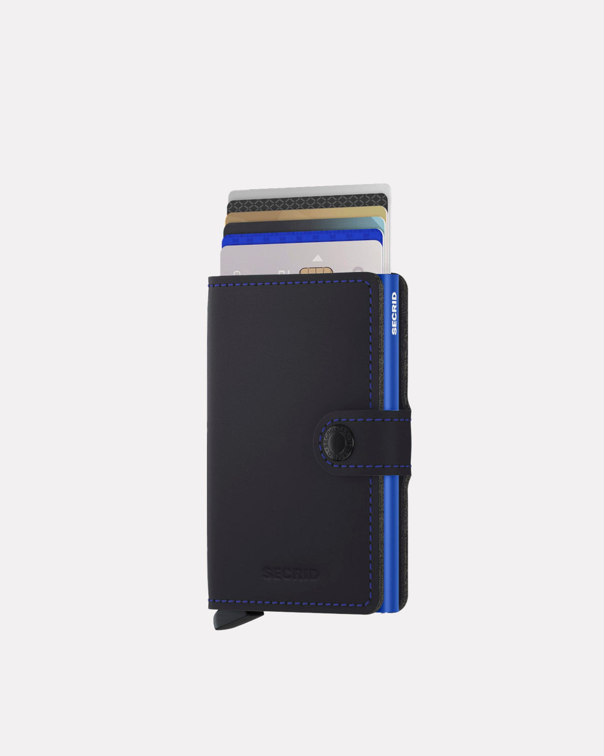 Black-Blue-Matte-Leather-Miniwallet