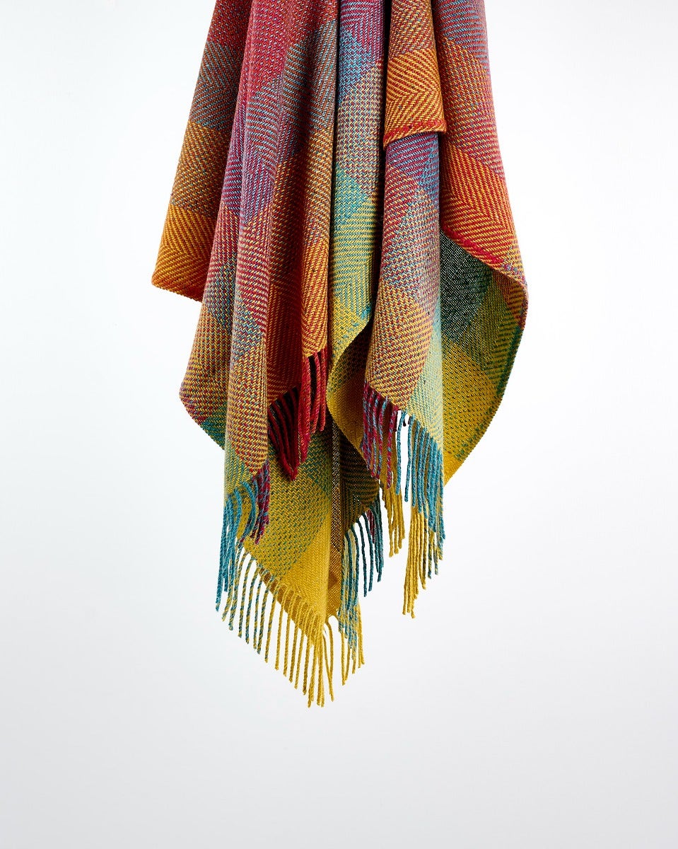 Pluto Mohair Tweed Throw